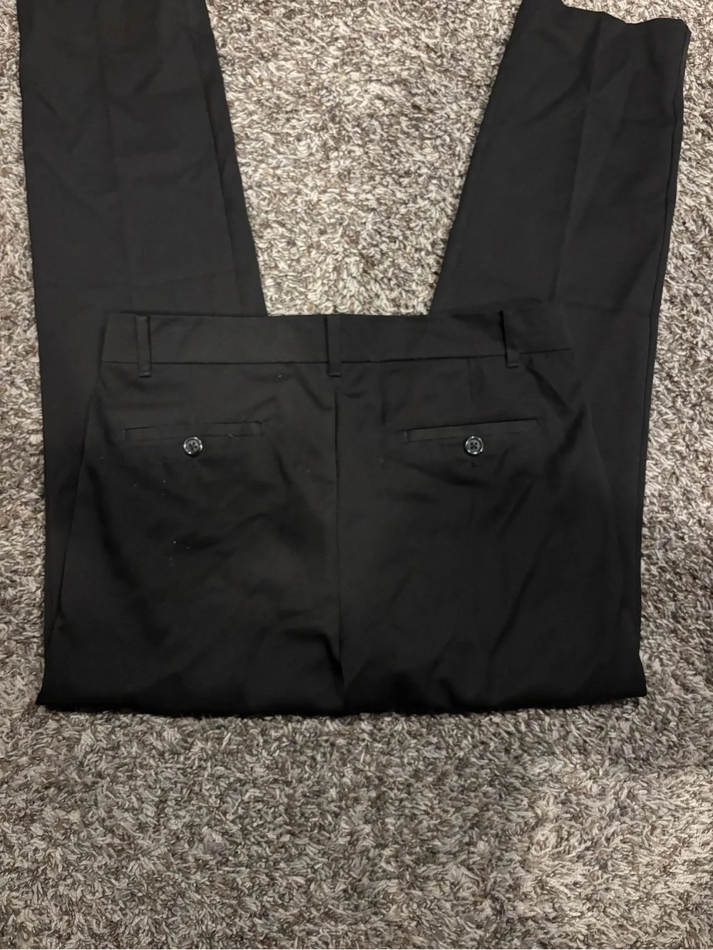 Boy's Calvin Klein Black Dress Pants